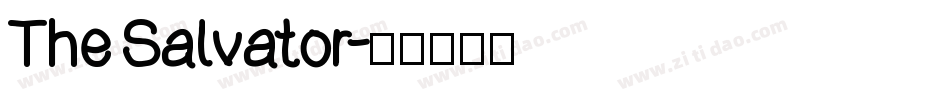 The Salvator字体转换